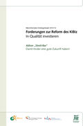 Elternbrief Forderungen zur Reform des KiBiz