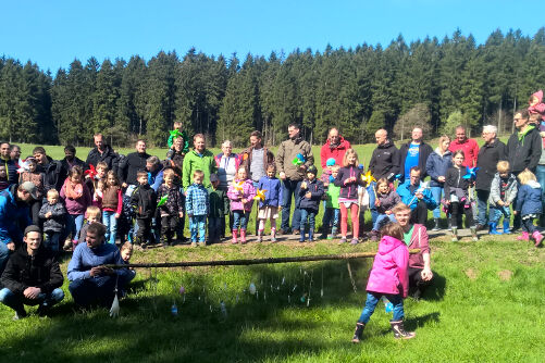 Glückliche Seminarteilnehmer