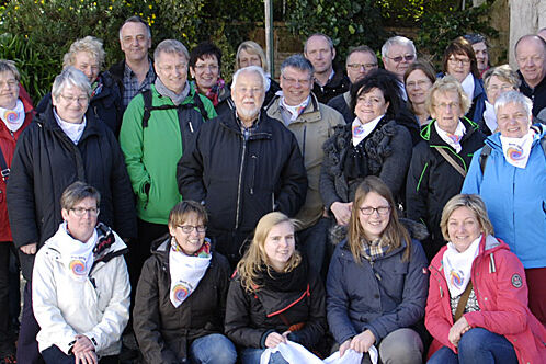 Teilnehmer der Rom-Reise 2015