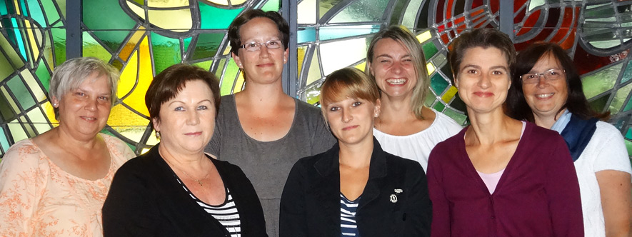Teilnehmerinnen des Seminars "In der Kita von Gott erzählen"